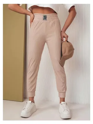 Productafbeelding van Dstreet dames joggingbroek Lorist, beige, maat M/L