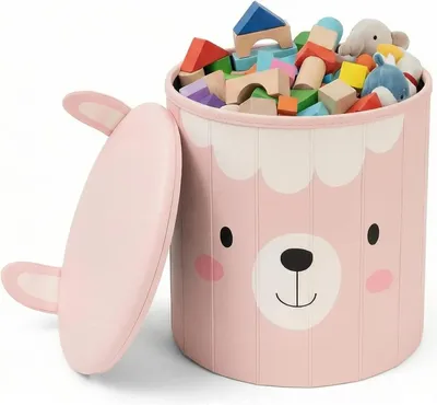 Produktbild von Kinderhocker Reh mit Stauraum und Deckel
