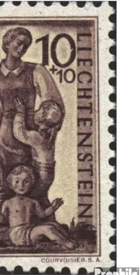 Produktbild von Briefmarken Liechtenstein 1945 Mi 244-246 (kompl.Ausg.) postfrisch Rotes Kreuz