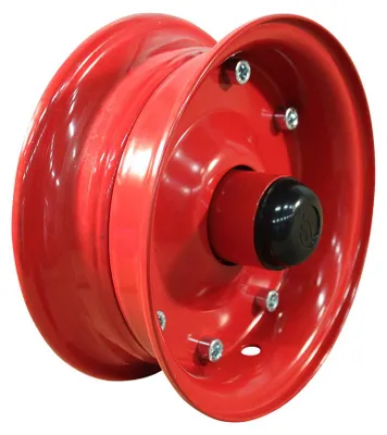 Rad 3.00D-8 ET0 Kugellager Ø25 NL88 Stahl rot