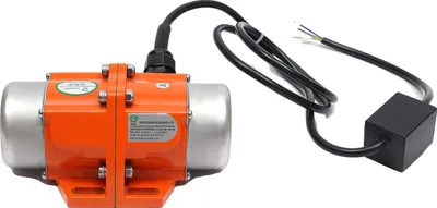 Obrázek produktu pro Vibrační motor, nastavitelný excentrický blok, vysoká účinnost, oranžový, 1 kus