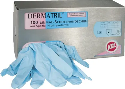 Immagine prodotto di Guanto monouso DermatrilL741, taglia 7 (confezione da 100 pezzi)