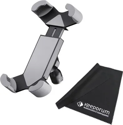 Image de K-M 19753 Support pour smartphone avec chiffon en microfibre