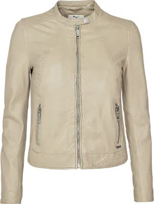 Produktbild von Maze Lederjacke 183Grenada Damen greige S