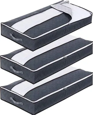 Produktbild von Famanu Aufbewahrungsbox Faltbare Aufbewahrungskisten - 100 x 50 x 15 cm