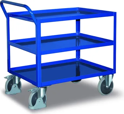Produktbild von Variofit Tischwagen mit 3 Ladeflächen, Ladefläche:995x695 mm