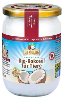 Produktbild von Kokosöl für Tiere 500ml | DR. GOERG