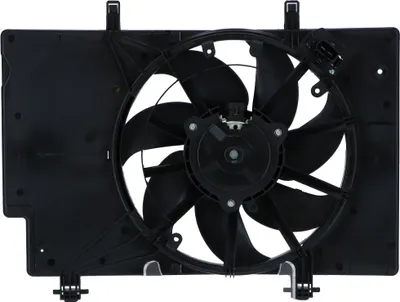 Produktbild von NRF 47649 Lüfter Motorkühlung Kühlerlüfter für FORD Fiesta Mk6 Schrägheck (JA8, JR8) Wasserkühler