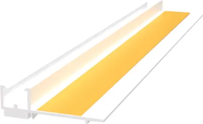 Produktbild von 60 Stab Anputzleiste 6mm mit Schutzlippe 2,6m