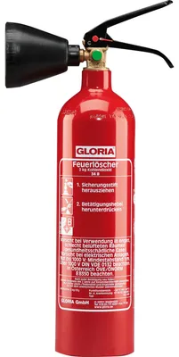 Produktbild von GLORIA Kohlendioxydfeuerlöscher KS2SBS 001831.3007 34B