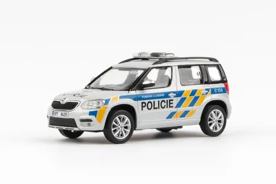 Obrázek produktu pro Škoda Yeti FL (2013) Policie ČR ABREX 1:43