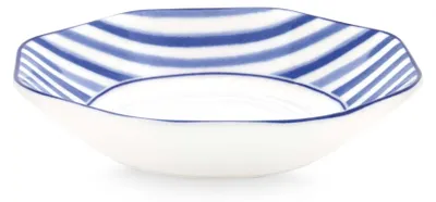 Heinen Delfts Blauw – Teebeutelablage Tulp - Strepen - Porzellan - 9 cm – Bild 1