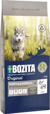 Produktbild von Hundefutter trocken BOZITA Original Puppy & Junior XL mit Lamm 12 kg weizenfrei