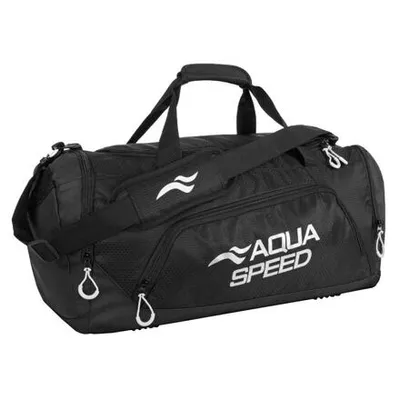 Produktbild von Duffle Bag L, Sporttasche, schwarz-weiß