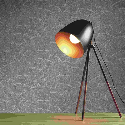 Produktbild von Architects Paper Arcade, Strukturtapete, silber, schwarz 391744