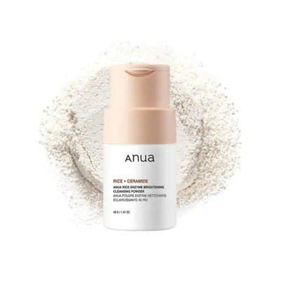Zdjęcie produktu dla ANUA - Rice Enzyme Brightening Cleansing Powder, 40g - enzymatyczny puder myjący