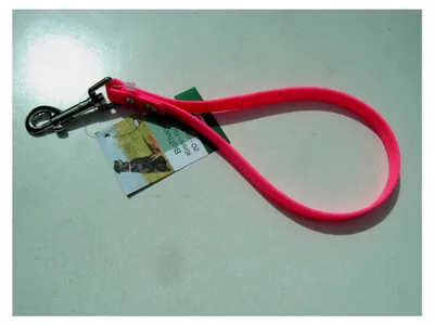 Produktbild von Kurzführer mit Schlaufe 25 cm/16 mm in Neonpink