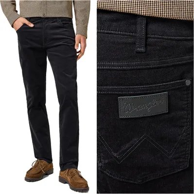 Immagine prodotto di Wrangler Herrencordhosen Greensboro Nero 112357406 W15Q013729