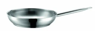 Produktbild von Domestic Professional 811042 Bratpfanne, 28 cm max. Durchmesser, Edelstahl, Induktionsherd-geeignet