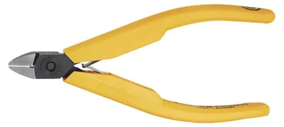 Produktbild von Lindström Elektronik-Seitenschneider, ovaler Kopf, KW, ganze Länge: 125 mm