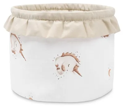 Zdjęcie produktu dla Kosz na zabawki S Unicorn Beige - Sensillo