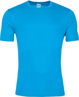 Immagine prodotto di Just Cool JC020 | Uomo Cool Smooth T / fattore di protezione UV 30+ - Colore: Blu Zaffiro - Taglia: L