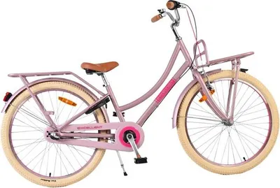Produktbild von Volare Excellent Kinderfahrrad - Mädchen - 24 Zoll - Mattrosa - 3 Gänge