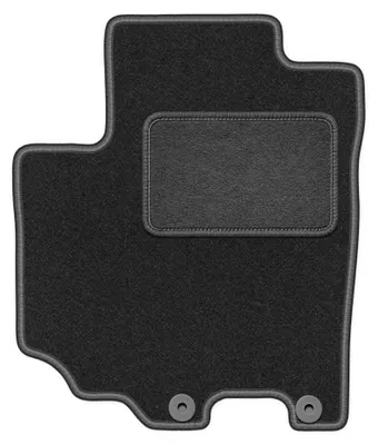 Productafbeelding van Velours bestuurdersmat voor Suzuki Grand Vitara III vanaf 2015 (crossover) – grafiet, op maat – Wielganizator LUX