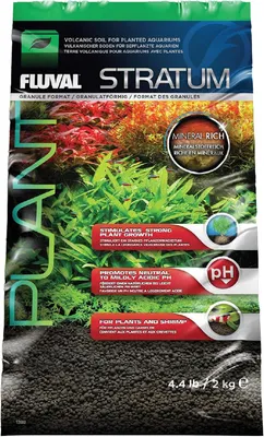 Productafbeelding van Aquariumsubstraat voor planten en garnalen - vulkaanaarde - bodembedekking aquarium