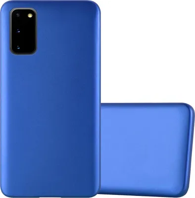 Produktbild von Cadorabo Schutzhülle für Samsung Galaxy S20 Hülle in Blau Handyhülle TPU Silikon Etui Cover Case