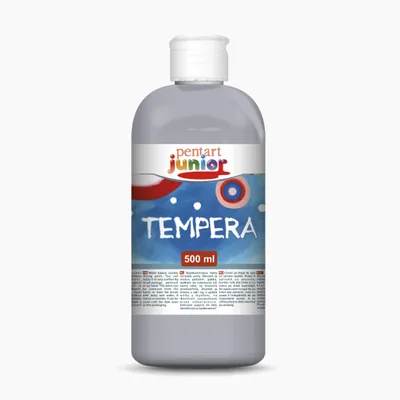 Produktbild von PENTART Temperafarbe, 500 ml, Silber