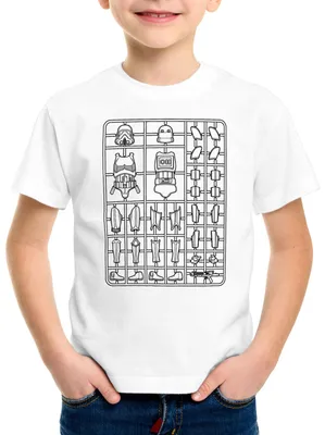 Produktbild von A.N.T. Stormtrooper Bausatz Kinder T-Shirt imperium sturmtruppen