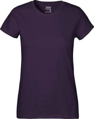Produktbild von Neutral O80001 | Damen Classic T-Shirt / 100% Fairtrade Baumwolle - Farbe: Purple - Größe: S