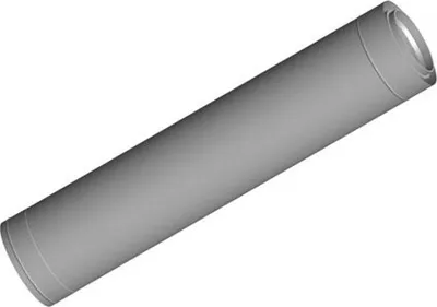 Zdjęcie produktu dla Rura Wolf DN80/125, długość 1000 mm