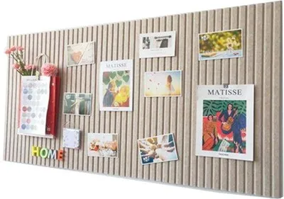 Produktbild von Famanu Filz-Pinnwand 60 x 40 cm - Selbstklebendes Memoboard für Zuhause und Büro