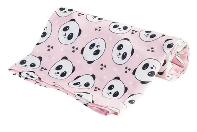 Obrázok produktu pre BOCIOLAND Bambusová plienka 75x75 panda - ružová