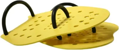 Zdjęcie produktu dla Wiosła ręczne Malmsten Swim Power Paddles | Wiosła do treningu pływackiego, rozmiar: M (żółty)