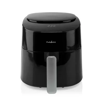 Produktbild von Nedis Heißluft Friteuse - Timer: 4 h - Anzahl voreingestellter Programme: 8 - Digital - Schwarz