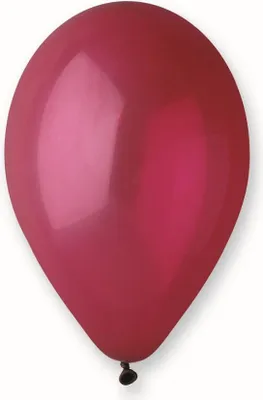 Zdjęcie produktu dla Balony pastelowe Bordowe, G110, 30 cm, 100 szt.