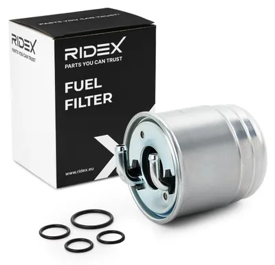 Produktbild von Kraftstofffilter RIDEX 9F0191 Dieselfilter passend für MERCEDES-BENZ C-Klasse Limousine (W204) Leitungsfilter