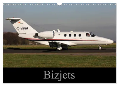 Produktbild von Bizjets (Wandkalender 2027, DIN A3, Querformat), CALVENDO 12-monatiger Wandkalender