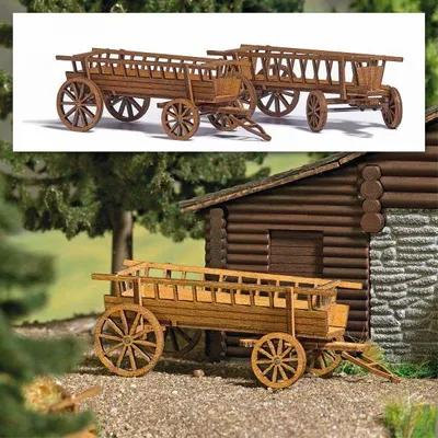 Obrázek produktu pro Vůz na seno Busch 1385 H0 v