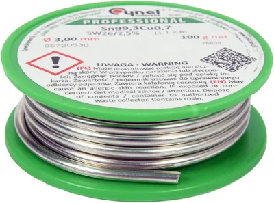 Produktbild von Bleifreies Lötzinn, 3 mm, 100 g