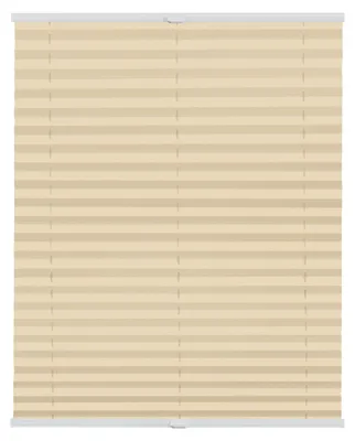 Produktbild von Lichtblick Thermo-Plissee blickdicht, ohne Bohren Klemmbar creme 120 cm x 130 cm (B x L)