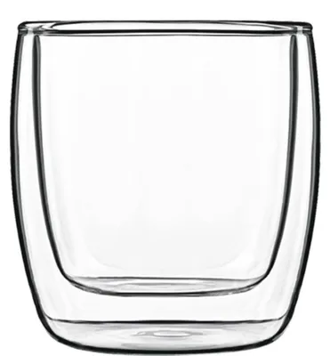 Zdjęcie produktu dla Szklanka termiczna z podwójnymi ściankami, 110 ml, 2 sztuki , Luigi Bormioli