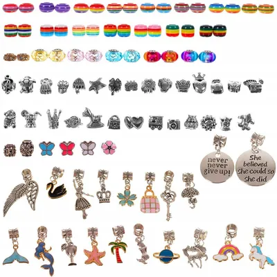 Produktbild von Perlen für die Herstellung von Armbändern Kruzzel 20342