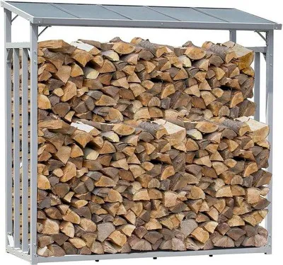 Image de Rangement de jardin - 143 x 70 x 145 cm - Extérieur - Capacité de stockage de 14 m³ - Accessoire pour chariot élévateur d'extérieur