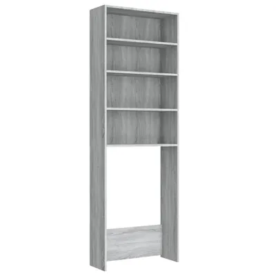 Immagine prodotto di vidaXL Armadio per lavatrice Grigio Sonoma 64x24x190 cm