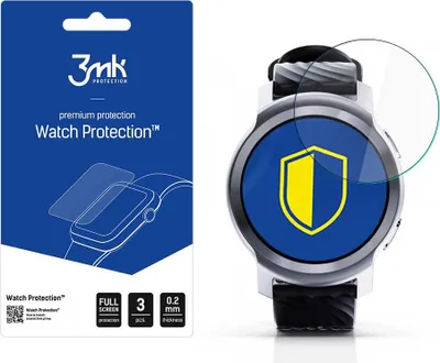 Produktbild von 3mk Display Hybridglas Watch Protection für Motorola Moto Watch 100 0,2mm (3 Stück)
