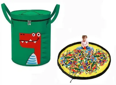 Obrázok produktu pre Skladacia podložka na hranie a taška na uloženie hračiek